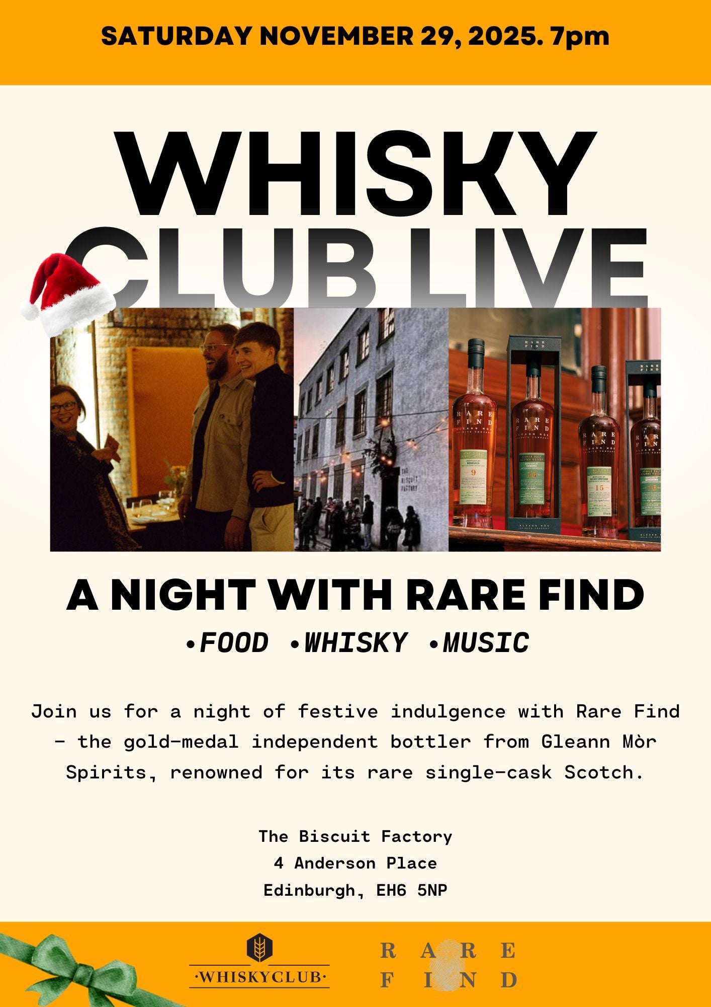Whisky Club Live: Christmas Edition 2025